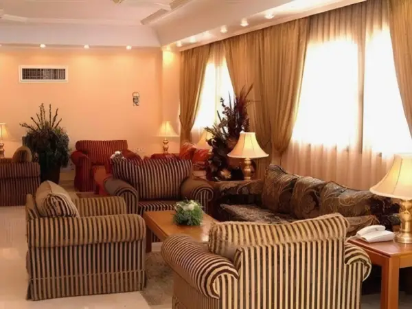 Lounge area with classic sofas Al Hyatt Jeddah Continental Hotel
